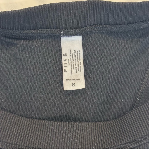 Black Ribbed Bikini Set - Picture 4 of 4